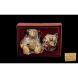 The Steiff Collection by Enesco Boxed Millennium Bear Limited Edition complete with small Limited