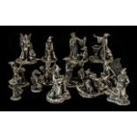 A Collection of Tudor Mint Myth and Magic Figures (14) in total. To include A chilly Christmas x2,