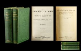 Charles Darwin Book of The Origin of the Species 1900 edition.