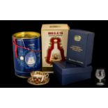 Drinkers Interest - Bells Old Scotch Whiskey Bell Decanter, boxed, dated 1990 to commemorate the