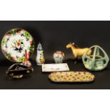 Collection of Porcelain, Pottery & Glass