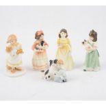 A collection of mixed Royal Doulton figurines (12)