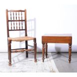 Elm spindle back chair