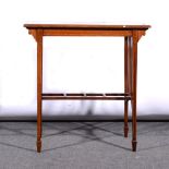 Edwardian mahogany occasional table