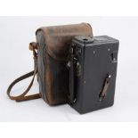 Vintage folding plate camera, with a...
