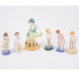 A collection of limited edition and first year of issue Royal Doulton figurines (6)