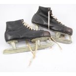 A pair of vintage Ice skates, by Fagan, Canada