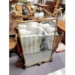 19th Century gilt framed mirror