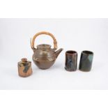 Four items of Chinese stoneware
