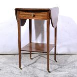 Edwardian mahogany occasional table