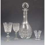 A quantity of Edinburgh Crystal and other cut glassware