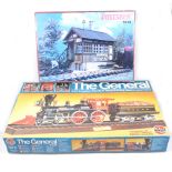 The General 4-4-0 American Standard wood-burning steam locomotive kit by Airfix