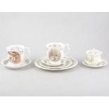 Royal Doulton Brambly Hedge series tea cups and saucers, etc.