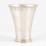 Finnish silver beaker, maker's mark CB, possibly Loviisa, circa 1800.