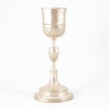 Italian silver chalice, apparently Rome, 1740.