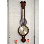 Victorian mahogany barometer,