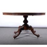 Victorian mahogany breakfast table,