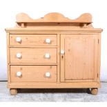 Lincolnshire stripped pine dresser