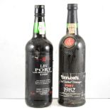 Port: Taylor's LBV 1982; and LBV 1989 (2 bottles in total)