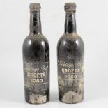 Croft's 1960 Vintage Port, 2 bottles