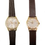 Zodiac - two wrist watches, a gentleman's Zodiac Goldenline Automatic with circular baton dial