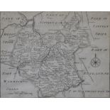 Victorian county map, Leicestershire, published by Chapman & Hall, 1838; and another.