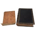 Family Bible printed by Cassell, and one other disbound volume, (2).