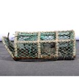 A large soft eye creel lobster pot, 95cm