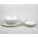 A collection of Spode Chester tableware, including tureens and plates