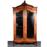 French walnut Armoire,