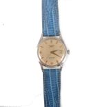 Longines - a gentleman's Admiral Automatic wrist watch with circular champagne baton dial having a