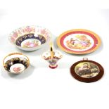 Small collection of Le Tallec and Limoges porcelain.