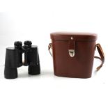 Pair of Carl Zeiss field binoculars, Jenoptem 10 x 50w, cased