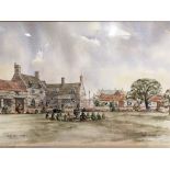 Howard Billingham, Dovecote Farm, Newton, watercolour.