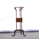 Victorian mahogany washstand.