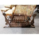 Cast iron fire grate