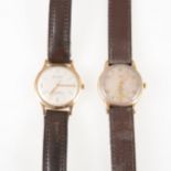 Accurist, Avia - a gentleman's Accurist Antimagnetic Shockmaster wrist watch, circular cream baton