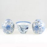 A Quantity of Chinese blue and white porcelain