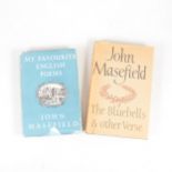 John Masefield, two signed poetry anthologies.