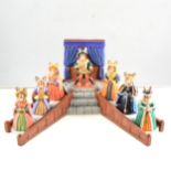 Royal Doulton Bunnykins 'The Tudor Collection', and limited edition Winnie the Pooh bookends.