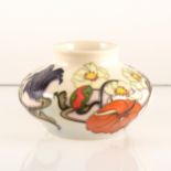 A Moorcroft Pottery vase, ‘Sandringham' Bouquet’ designed by Emma Bossons