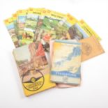Collection of UK road maps and travel guides