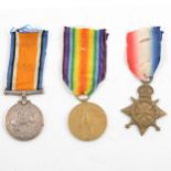Medals: WW1 group of three