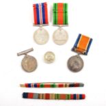 Medals; two WWI pairs