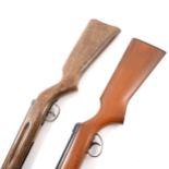 BSA Meteor air rifle and a Diana air rifle, both a.f.