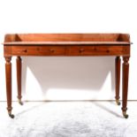 Victorian mahogany washstand.