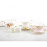 A large quantity of assorted tea and dinner ware