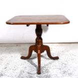 Oak pedestal table