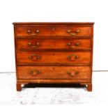 George III mahogany chest of drawers