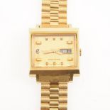 Rado - a gentleman's vintage Manhattan automatic bracelet watch,